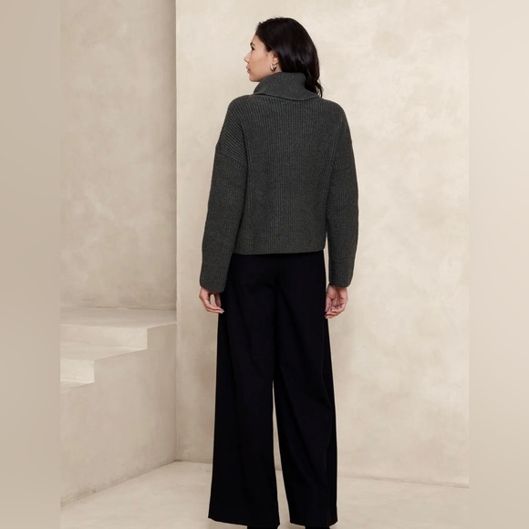 NWT! Banana Republic Black Wide Leg Pants - Multiple 🧡 - Picture 3 of 4